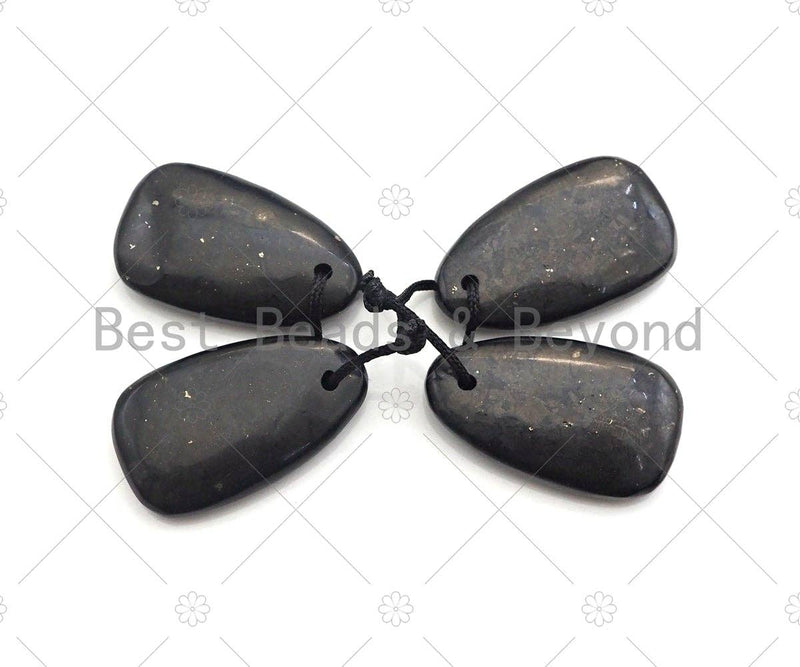 Triangle Shape Shungite stone for EMF Protection, Shungite Authentic Stone, Healing Energy, Meditation, Protection,18x32mm, sku#U991