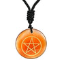 Pentacle Crystal Rope Necklaces