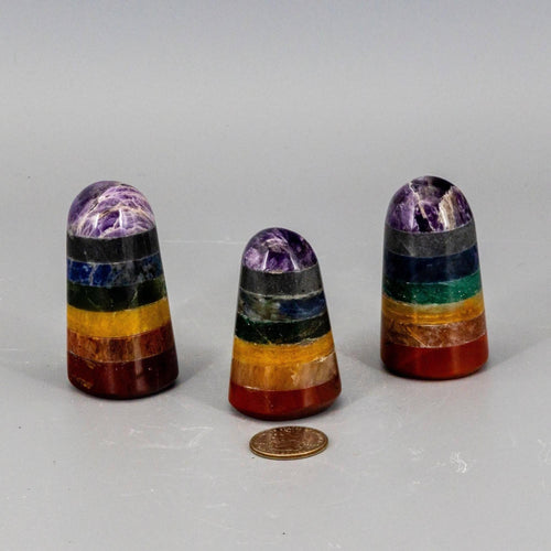 7 Chakras Crystal Pillar | Full Spectrum Energy Alignment
