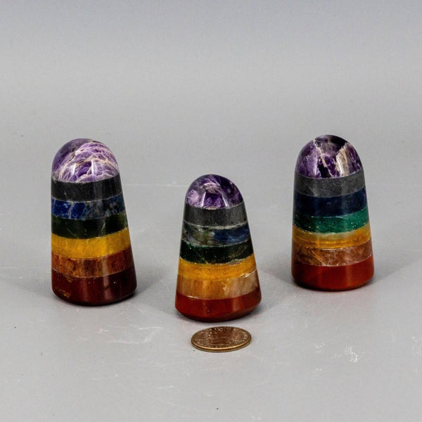 7 Chakras Crystal Pillar | Full Spectrum Energy Alignment