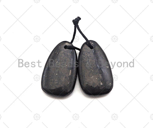 Triangle Shape Shungite stone for EMF Protection, Shungite Authentic Stone, Healing Energy, Meditation, Protection,18x32mm, sku#U991