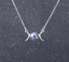 Triple Moon Crystal Necklaces