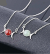 Triple Moon Crystal Necklaces