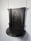 Gothic Altar and Ceremonial Shelf - 3D Printed Goth Relief Decor